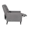 Flash Furniture Modern Gray Fabric Pushback Recliner SG-SX-80415N-GY-GG - alternate 2